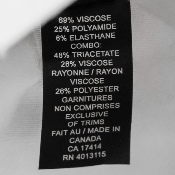 Marie Saint Pierre White Asymmetrical Neoprene Tank - Picture 8 of 9